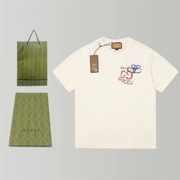 Gucci グッチブランド半袖tシャツブランドtシャツ高品質ブランド 服 コピー 激安屋大人の上質Tシャツ M - 4XL