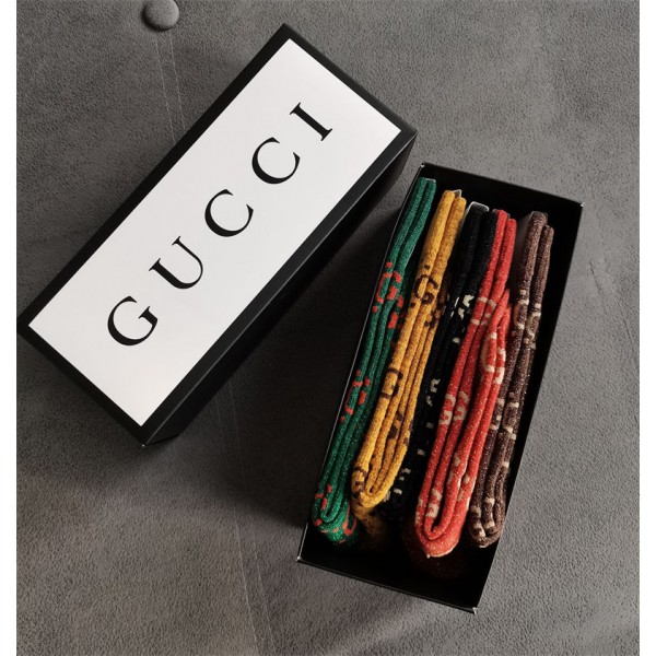 Gucci グッチブランド ストッキング 大人気コットン 靴下 メンズ 通気性ブランドミドルソックス 高品質浅口ソックス 女の子好き 韓国