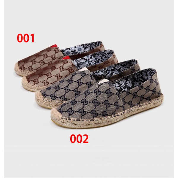 Gucci グッチブランドスリッポン レディース ローファースリッポン アート旅行靴 スリッポンフラットキャンバスシューズ アートグラフィティシューズ おしゃれ 軽い プレゼント 人気 230-270cm