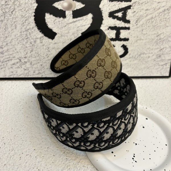 Gucci グッチ 大幅カチューシャ ブランド かわいい 可愛いヘアバンド ハイブランドDior 存在感抜群ターバン ブランドヘアアクセサリークリップ髪アレンジ