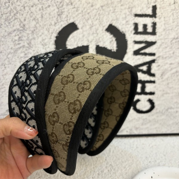 Gucci グッチ 大幅カチューシャ ブランド かわいい 可愛いヘアバンド ハイブランドDior 存在感抜群ターバン ブランドヘアアクセサリークリップ髪アレンジ