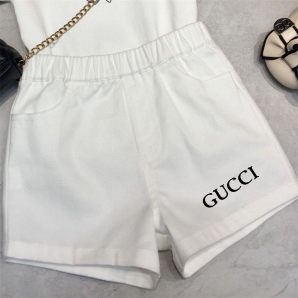 Gucci グッチハイブランド子供服のパンツ 半袖 Tシャツ アニメ 子供用パジャマ 丸首 パジャマ ホーム服 男の子 女の子 綿100% 小学生から幼稚園児まで対応 春夏 90 - 160cm