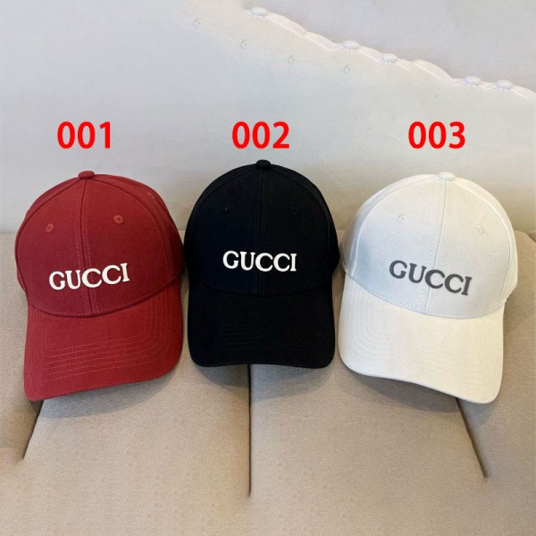 Gucci グッチブランド野球帽レディースベースボールキャップブランド春秋ブランド日除けキャップ日焼け止めブランド帽子キャップ小顔効果