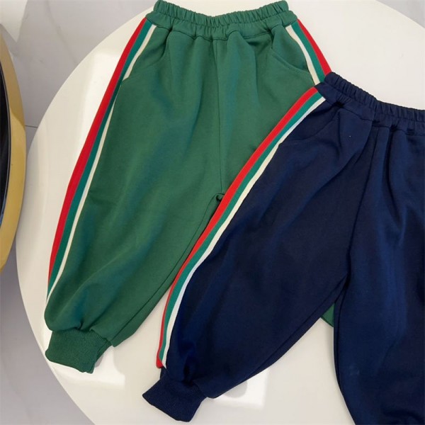Gucci グッチハイブランド子供ジャージ上下セット スウェットセットアップ パーカー ズボン カジュアル 秋春 ファッション 流行り おしゃれ 90 - 150cm