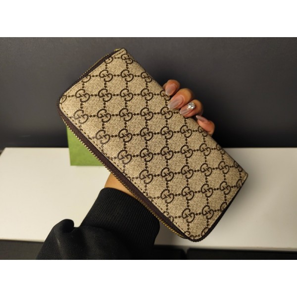 Gucci グッチハイブランドウォレット メンズ 長財布 薄い 長さいふ PU革 人気 ブランド 小銭入れつき 大容量 ラウンドファスナー 紳士 レディース用 財布 ギフト プレゼント 高品質 おしゃれ