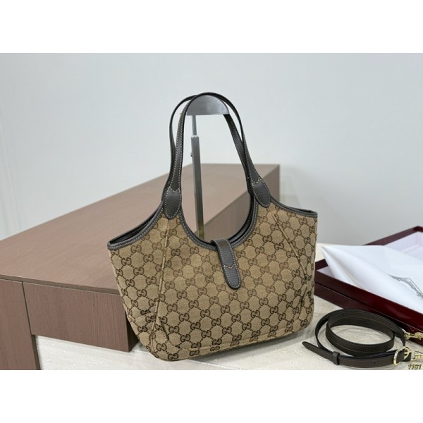 Gucci グッチブランド ジャッキー トートバッグ GGキャンバス レザー 肩掛けバッグ 大容量 ハンドバッグ 通勤 通学 マザーズバッグ 男女兼用 人気 ブランドバッグ