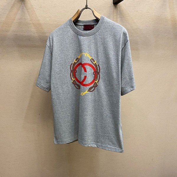 ハイブランドGucci グッチペア揃いtシャツ 夏ブランドtシャツオーバーサイズ 韓国 tシャツ大人の上質Tシャツ 流行り おしゃれ XS¬5XL
