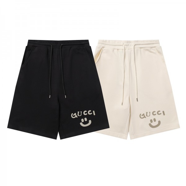 ブランドグッチハーフパンツ メンズ GUCCI ショートパンツ 五分丈パンツ レディース ルームウェアボトムス スウェットパンツ 綿 カジュアルパンツ 部屋着 XS¬5XL 