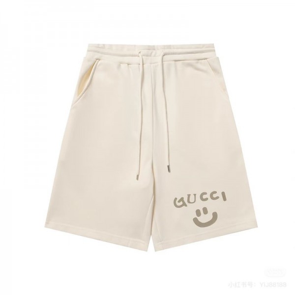 ブランドグッチハーフパンツ メンズ GUCCI ショートパンツ 五分丈パンツ レディース ルームウェアボトムス スウェットパンツ 綿 カジュアルパンツ 部屋着 XS¬5XL 
