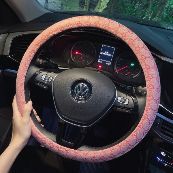 ブランドグッチハンドルカバー Gucci軽自動車カバー 普通車 車用 滑らない 保護カバー レザー 合成皮革 冷たくない Sサイズ 自動車 車用品 車ハンドルカバー ステアリングカバー
