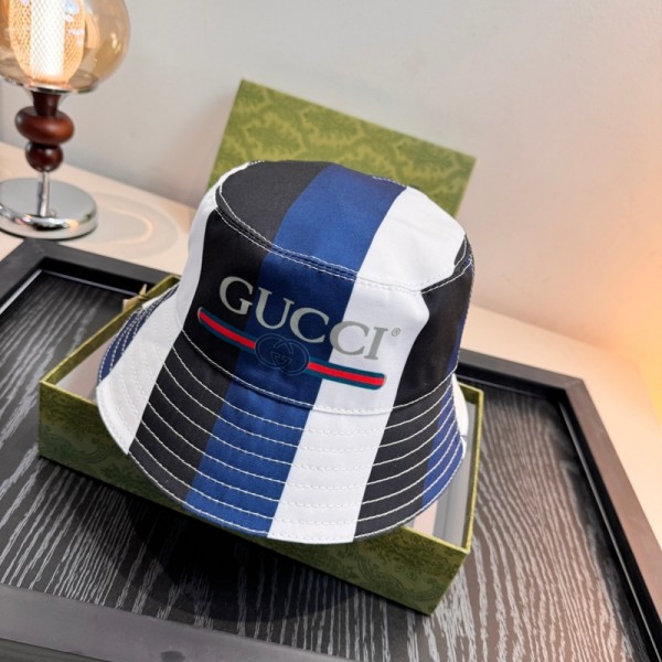 Gucci グッチバケット帽子 ブランドバケットハット ミニマリズム メンズ/レディース ゴルフ ハット 全面プリント 帽子大きいサイズ ファッション カジュアル 個性的 日常使い 登山 ビーチ アウトドア