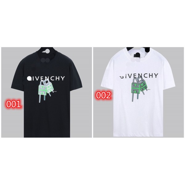 ジバンシィブランドtシャツ Givenchy 夏 男女兼用 半袖tシャツ 大きなサイズ ゆったり tシャツ コットン 快適 tシャツ上着