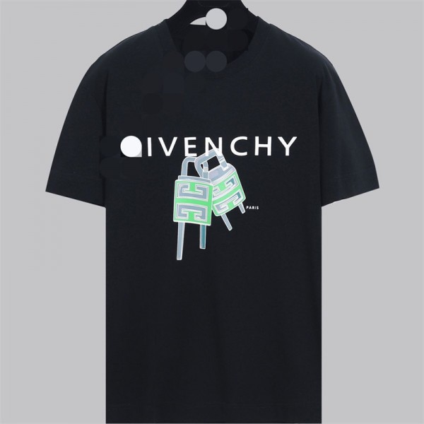 ジバンシィブランドtシャツ Givenchy 夏 男女兼用 半袖tシャツ 大きなサイズ ゆったり tシャツ コットン 快適 tシャツ上着