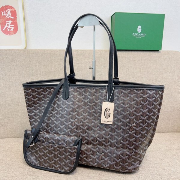 Goyard ゴヤールハイブランド肩掛けバッグ ブランドショルダーバッグ 女性 ブランド斜め掛けバッグ 3点セット 大容量レディースバッグ ブランド財布 カジュアル 