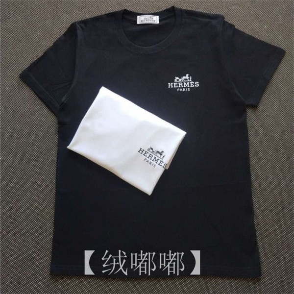 ブランド半袖tシャツ夏tシャツブランドHermes エルメスカジュアルブランドtシャツ上着カジュアルハイブランド半袖tシャツ男女兼用20代 30代40代