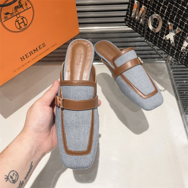 エルメス hermes サンダル ローヒール シンプル ビジネス 歩きやすい デート 女子会 お出かけ