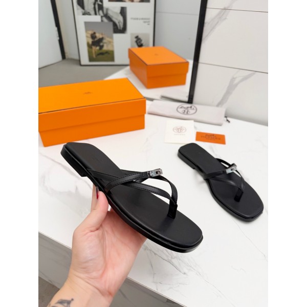 エルメス ブランドHermès エルメス ビーチサンダル トングサンダル レザー 高級 カジュアル 夏 リゾート 男女兼用 225~260