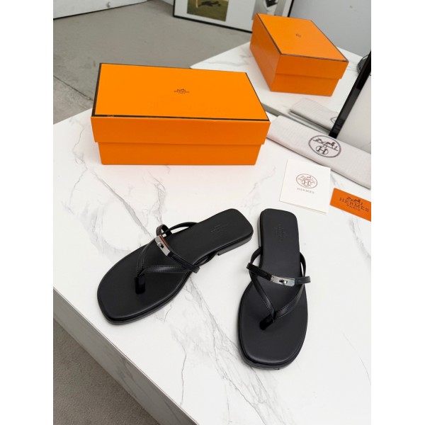 エルメス ブランドHermès エルメス ビーチサンダル トングサンダル レザー 高級 カジュアル 夏 リゾート 男女兼用 225~260