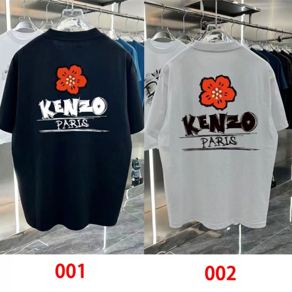 Kenzo ケンゾー 夏tシャツブランドかわいいブランドtシャツ高品質Tシャツカットソー M - 3XL ペアカップル大人の上質Tシャツ