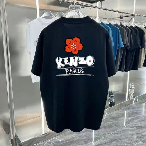 Kenzo ケンゾー 夏tシャツブランドかわいいブランドtシャツ高品質Tシャツカットソー M - 3XL ペアカップル大人の上質Tシャツ