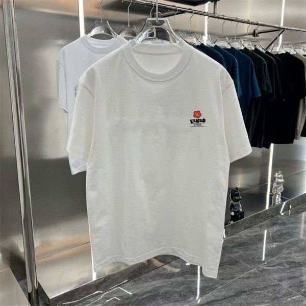 Kenzo ケンゾー 夏tシャツブランドかわいいブランドtシャツ高品質Tシャツカットソー M - 3XL ペアカップル大人の上質Tシャツ