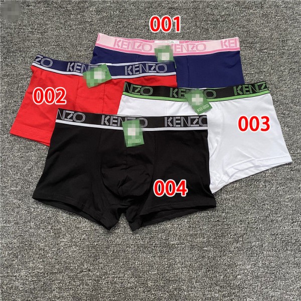 ブランド ケンゾーボクサーパンツ メンズ 下着 KENZO 綿混 吸水速乾 抗菌防臭 3D 立体成型 ボクサーブリーフ ローライズ M - 2XL