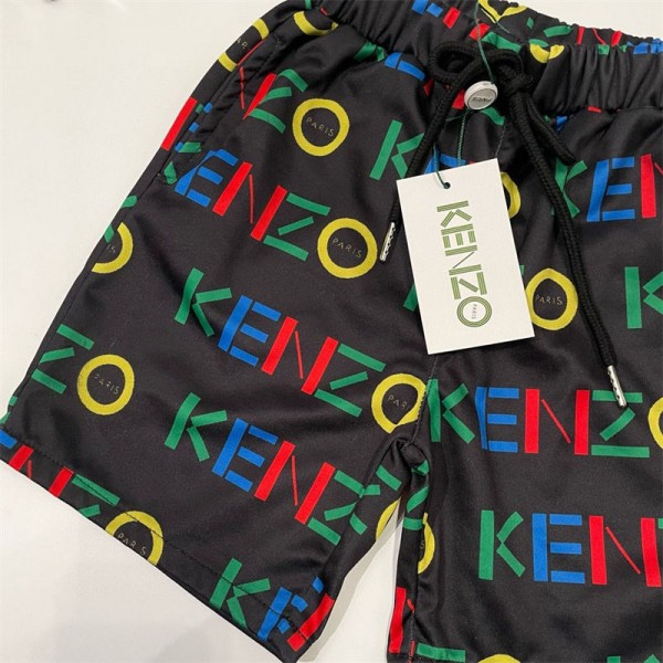 ブランドケンゾーキッズ サーフパンツ 水着 KENZO 子供ハーフパンツ 男の子 女の子 ショートパンツ 子供 ベビー 速乾 水陸両用 UVカット100 - 150cm
