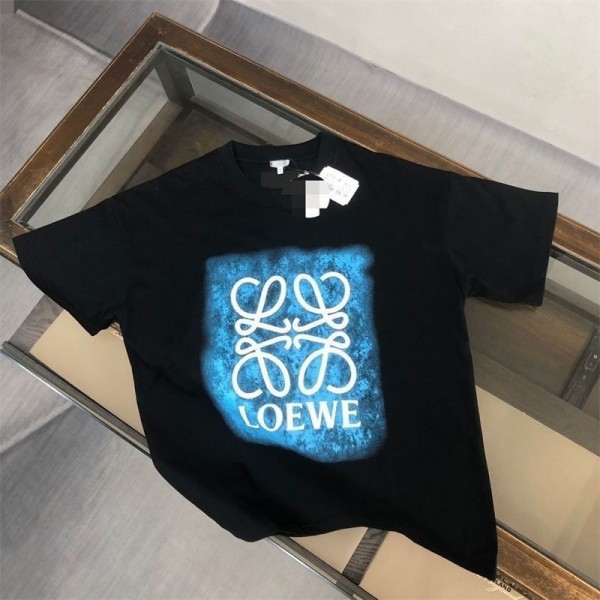 LOEWE ロエベハイブランド半袖tシャツ男女兼用韓国 パチモン tシャツブランド 服 コピー 激安屋tシャツ ユニセック ブランドトップス S - 2XL