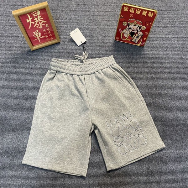 ブランドロエベ ショートパンツ 短パン スポーツ 夏 レディース LOEWE ハーフパンツ 5分丈 ポケット付き M - 5XL カジュアル 柔らかい 通気 吸汗 速乾 ヨガ ランニング