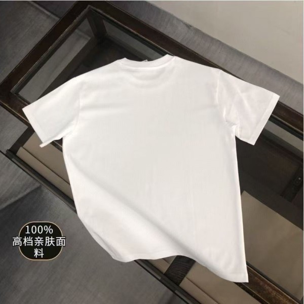 LOEWE ロエベ夏tシャツブランドかわいいハイブランド半袖tシャツ男女兼用大人の上質Tシャツtシャツ ユニセック ブランドM - 5XL