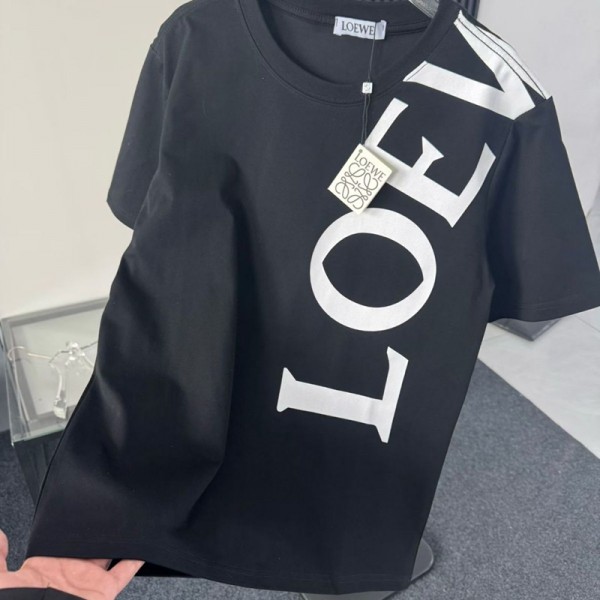 LOEWE ロエベブランド 半袖 tシャツカットソー コピー 夏tシャツ ブランドかわいい ブランド春 tシャツ 高品質 20代 30代40代tシャツ 激安パロディ 上着 カジュアル S-2XL
