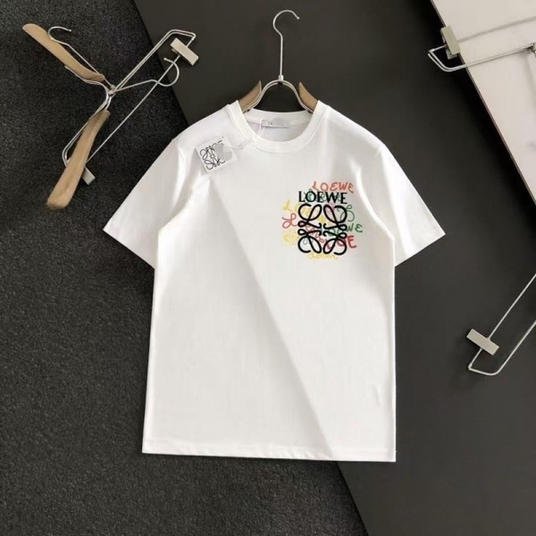 ハイブランドLOEWE ロエベtシャツ夏 ブランド 半袖tシャツ ブランドレディースtシャツ 上着 カジュアルtシャツ ユニセック ブランド 激安 S-5XL