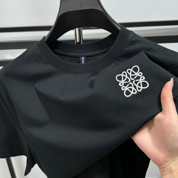 LOEWE ロエベブランドtシャツオーバーサイズ夏tシャツブランドかわいいブランドtシャツ高品質Tシャツカットソー ペアカップル M-4XL