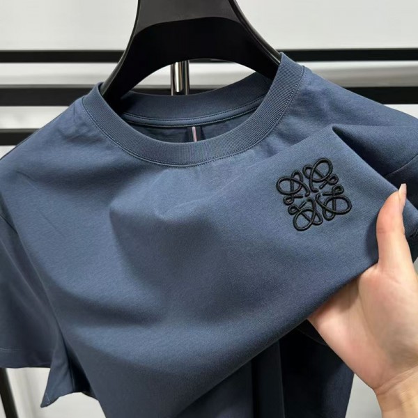 LOEWE ロエベブランドtシャツオーバーサイズ夏tシャツブランドかわいいブランドtシャツ高品質Tシャツカットソー ペアカップル M-4XL