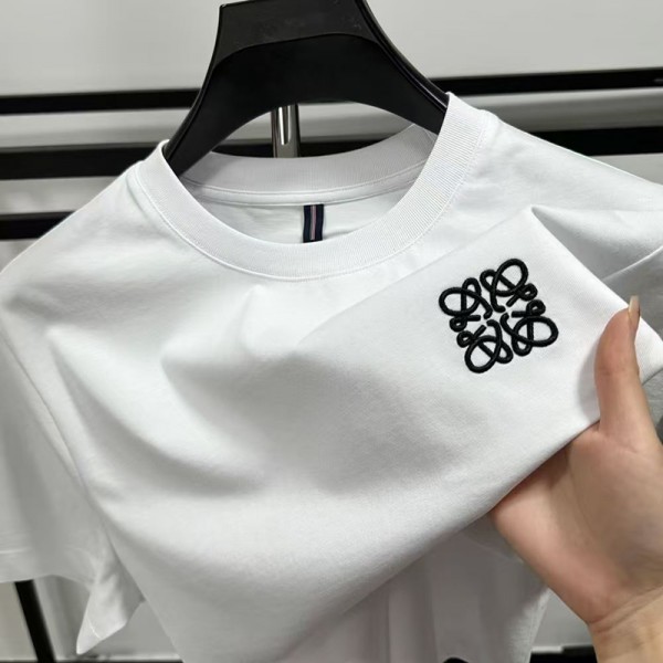 LOEWE ロエベブランドtシャツオーバーサイズ夏tシャツブランドかわいいブランドtシャツ高品質Tシャツカットソー ペアカップル M-4XL