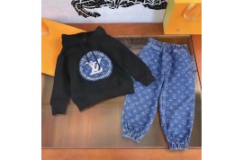 ブランドパロディ ルイヴィトンキッズ服 LV パーカー グッチ バケットバッグ