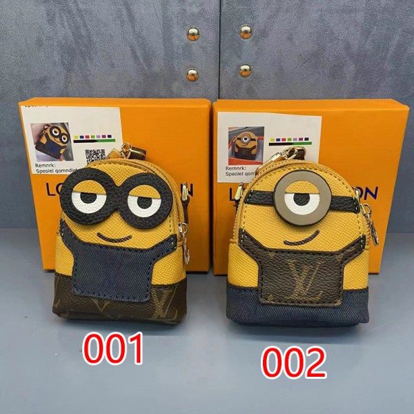 ルイヴィトンリュックハイブランドヴィトンかわいい ミニオンズタイプ チェーン付き 斜め掛けバッグ 通勤 通学 出張 旅行  防水 多機能 ショルダーバッグ 女