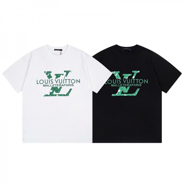 ルイヴィトン tシャツハイブランドlouis vuitton レディースメンズtシャツ 春夏 丸首 半袖 tシャツ オーバーサイズ 高品質 tシャツ トップス