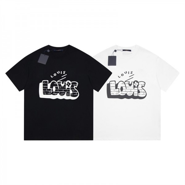 ルイヴィトンtシャツハイブランドlouis vuitton 半袖tシャツ トップス 夏 レディースメンズ 純綿 カジュアル  tシャツ 上着 オーバーサイズ tシャツ