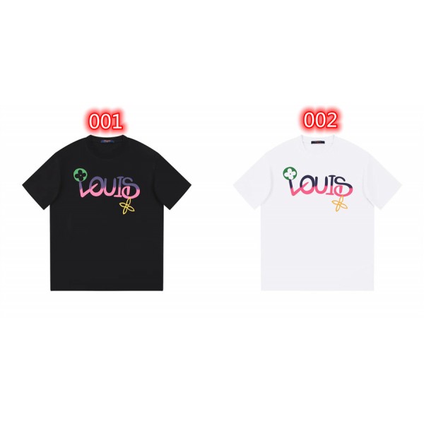 Lv ルイヴィトンブランドtシャツ上着カジュアル韓国 パチモン tシャツブランド 服 コピー 激安屋20代 30代40代tシャツ 激安パロディ