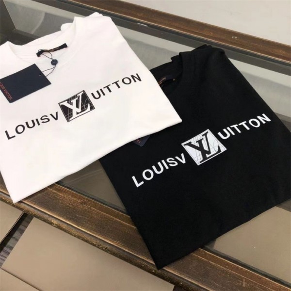 Lv ルイヴィトンブランドtシャツカットソー コピーブランド半袖tシャツブランドtシャツ高品質ブランド 服 コピー 激安屋 S - 5XL