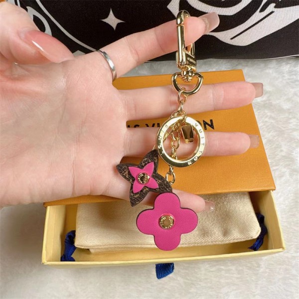 ルイヴィトン スノーマン キーホルダー LV ブランド キーチェーン 鍵 スノーマン グッス 花柄 かわいい アイドル 応援グッズ 携帯ストラップ 鍵 飾り 非公式