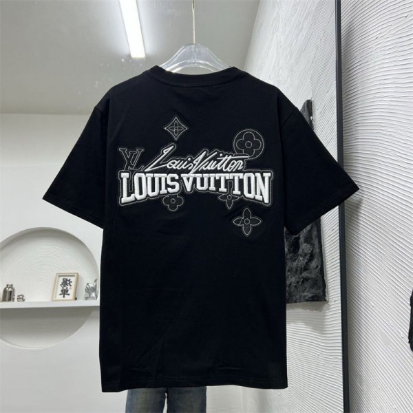 Lv ルイヴィトンブランドtシャツカットソー コピーブランドtシャツオーバーサイズブランドtシャツ上着カジュアルブランド 服 コピー 激安屋 M - 4XL