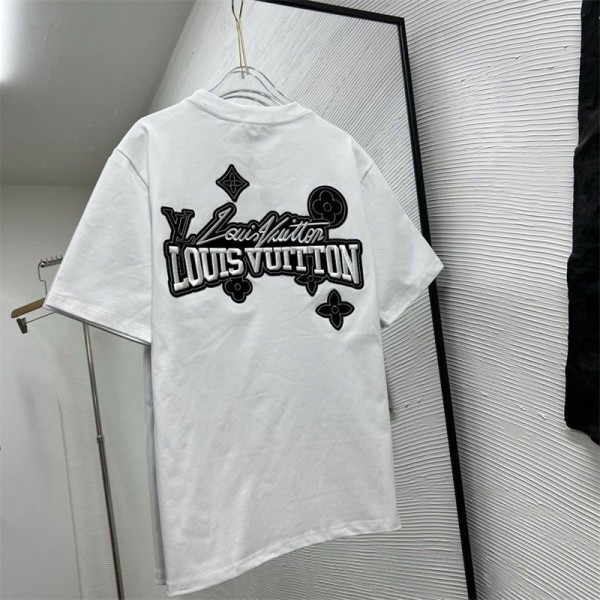 Lv ルイヴィトンブランドtシャツカットソー コピーブランドtシャツオーバーサイズブランドtシャツ上着カジュアルブランド 服 コピー 激安屋 M - 4XL
