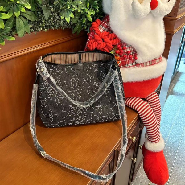 Lv ルイヴィトンブランドショルダーバッグ レディース トートバッグ 軽量 大容量 肩掛けバッグ おしゃれ 柔らかい PU 防水 通勤 通学 旅行