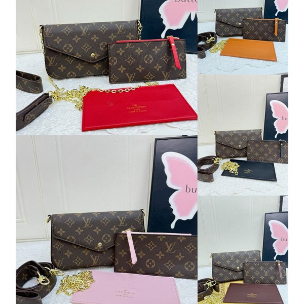 Lv ルイヴィトンハイブランドチェーンバッグブランドショルダーバッグ女性ブランド手持ちバッグ カードバッグ付きレディース メンズ バッグ ブランドカジュアル