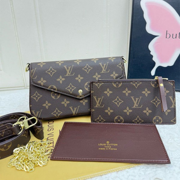 Lv ルイヴィトンハイブランドチェーンバッグブランドショルダーバッグ女性ブランド手持ちバッグ カードバッグ付きレディース メンズ バッグ ブランドカジュアル