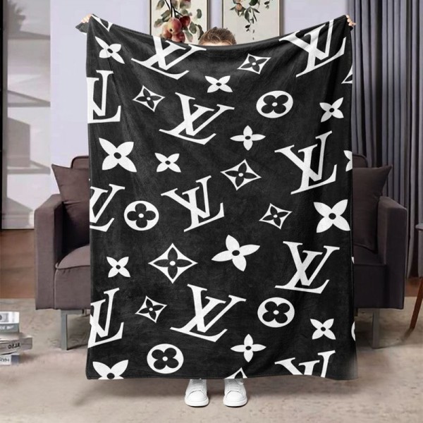 Lv ルイヴィトン激安ブランドパロディ寝具ブランド掛け布団高級感あり寝具 エアコン対策 車中 オフィス お昼寝ブランド毛布 激安 掛け毛布 肩掛け 着る毛布 プレゼント 秋冬用 洗える 防寒 エアコン対策 通年使用