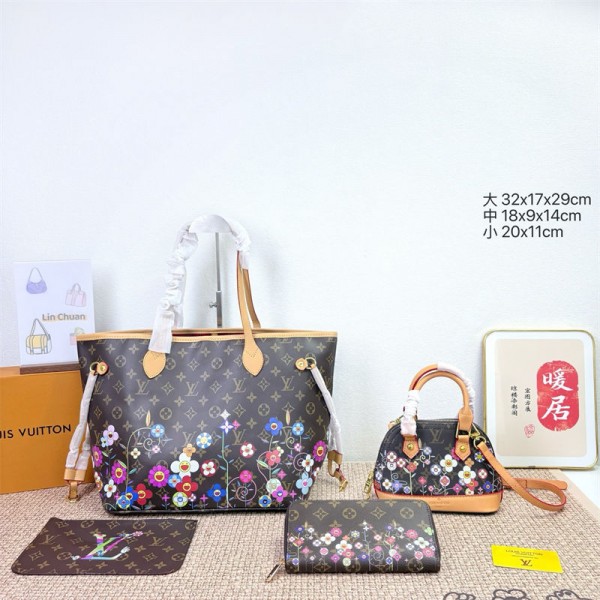 Lv ルイヴィトンハイブランドバッグ斜め掛けカバンハイブランドトートバッグ 手提げカバン大容量ブランド手持ちバッグ鞄