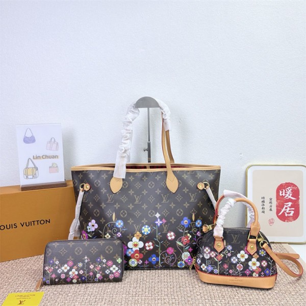 Lv ルイヴィトンハイブランドバッグ斜め掛けカバンハイブランドトートバッグ 手提げカバン大容量ブランド手持ちバッグ鞄